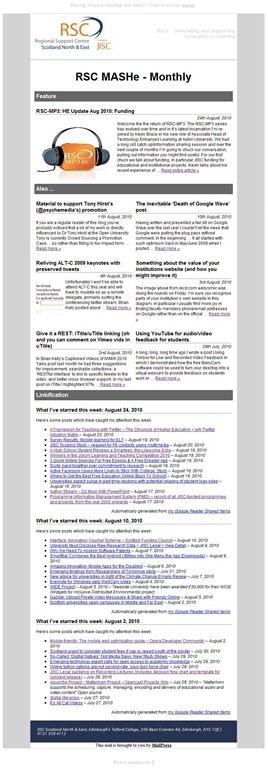 Email Monthly Newsletter Template